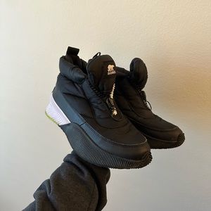 Sorel Black Ankle Boots
